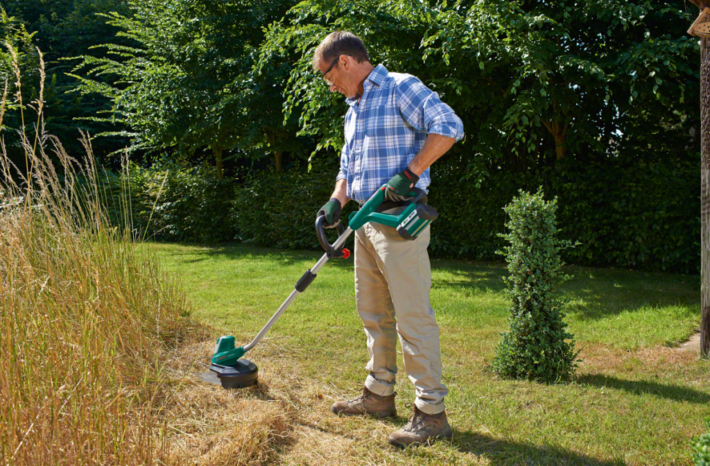 Le rotofil manche téléscopique